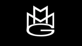 The white Maybach Music Group monogram on a black background